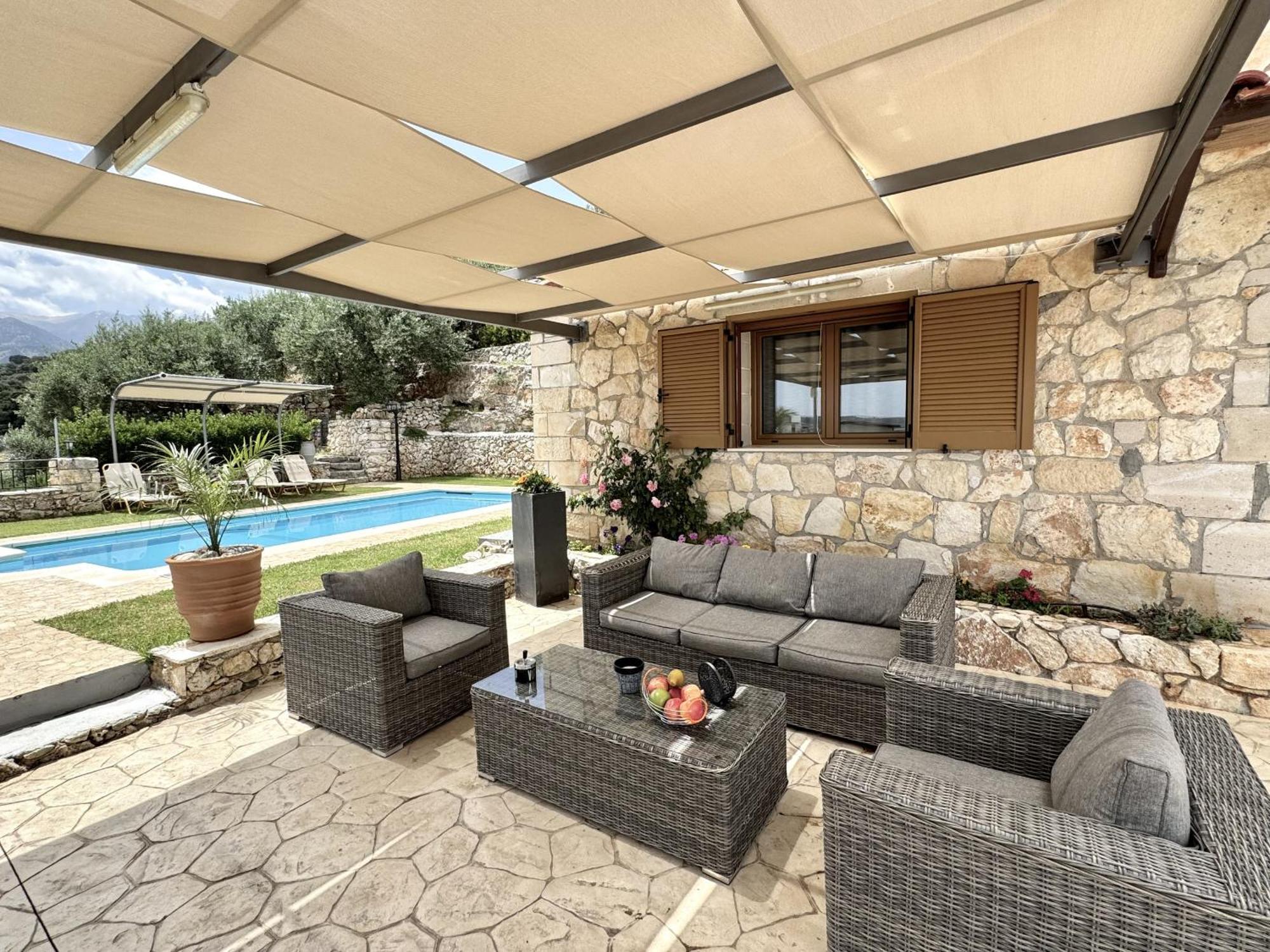 Villa Vangelis Stylos Crete サモナス エクステリア 写真