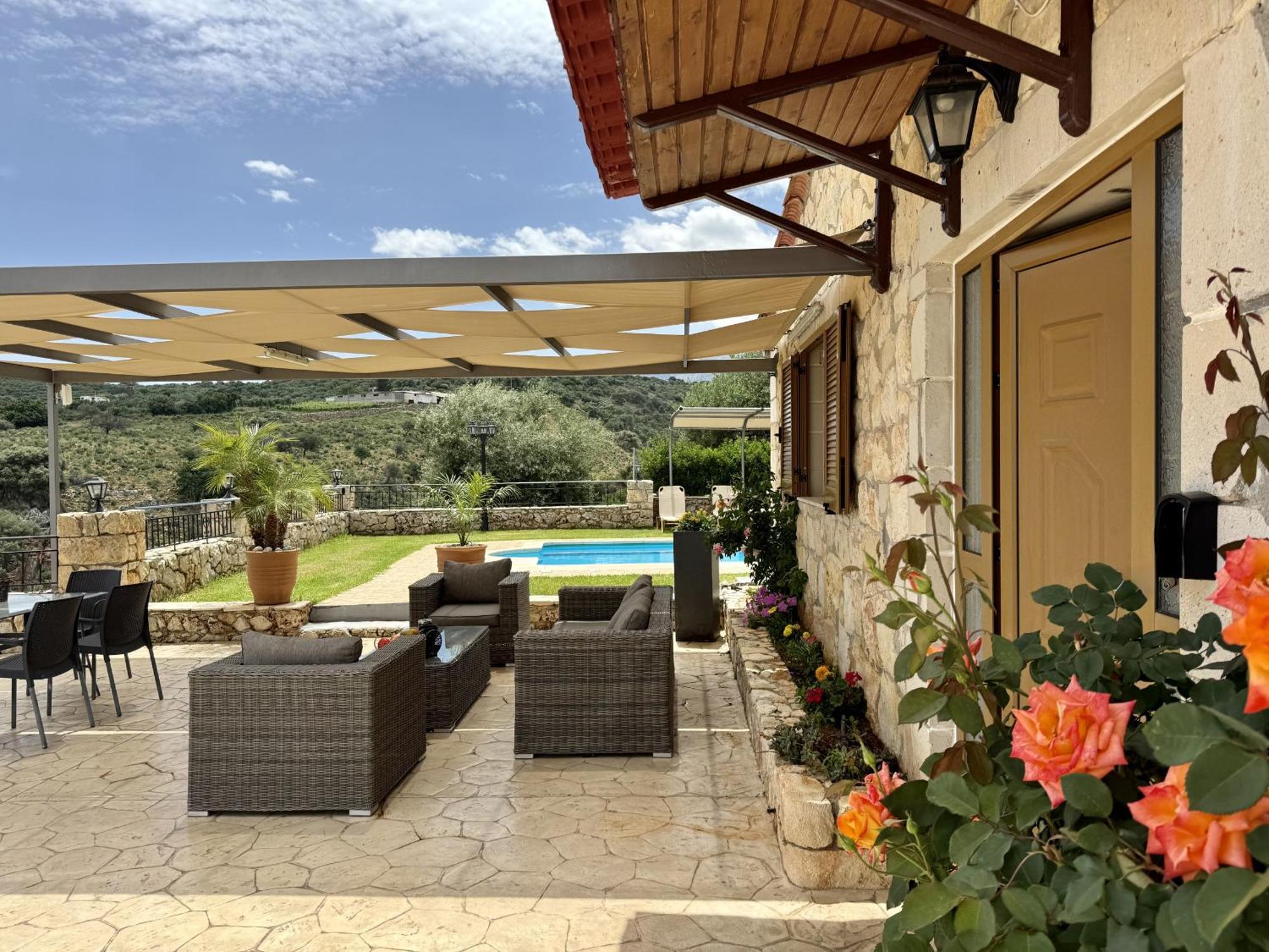 Villa Vangelis Stylos Crete サモナス エクステリア 写真